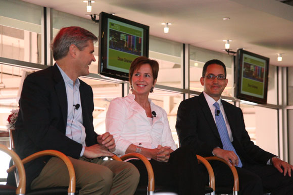 Steve Case, Jean Case and Jon Graves