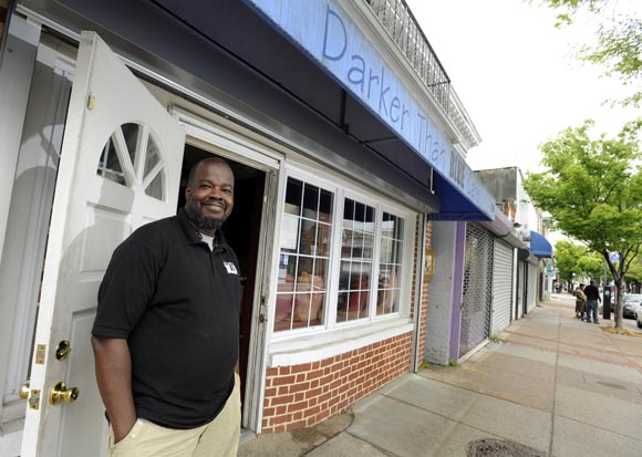 Casey Jenkins, owner of Darker Than Blue Caf�