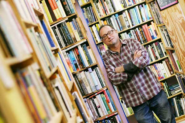 Rupert Wondolowski, Owner of Normal's Books & Records - Arianne Teeple