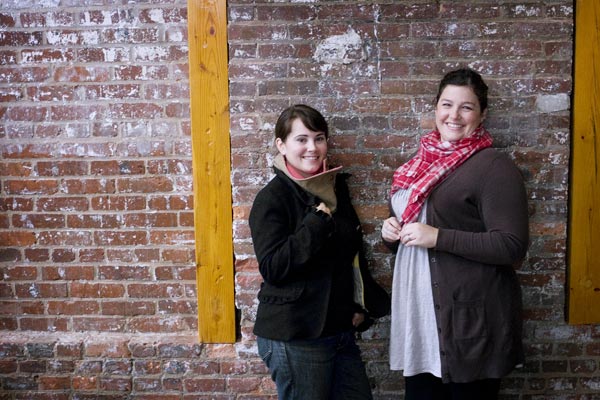 Katie McDonough Kutil & Kohli Flick, creators of Becket Hitch, a makers market - Arianne Teeple