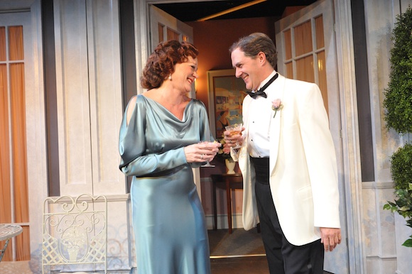 Deborah Hazlett and Bruce Nelson in 'Private Lives'