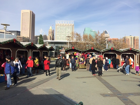 Christmas Village at the Inner Harbor 