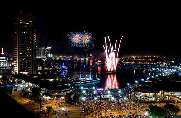 Fourth of July in Baltimore